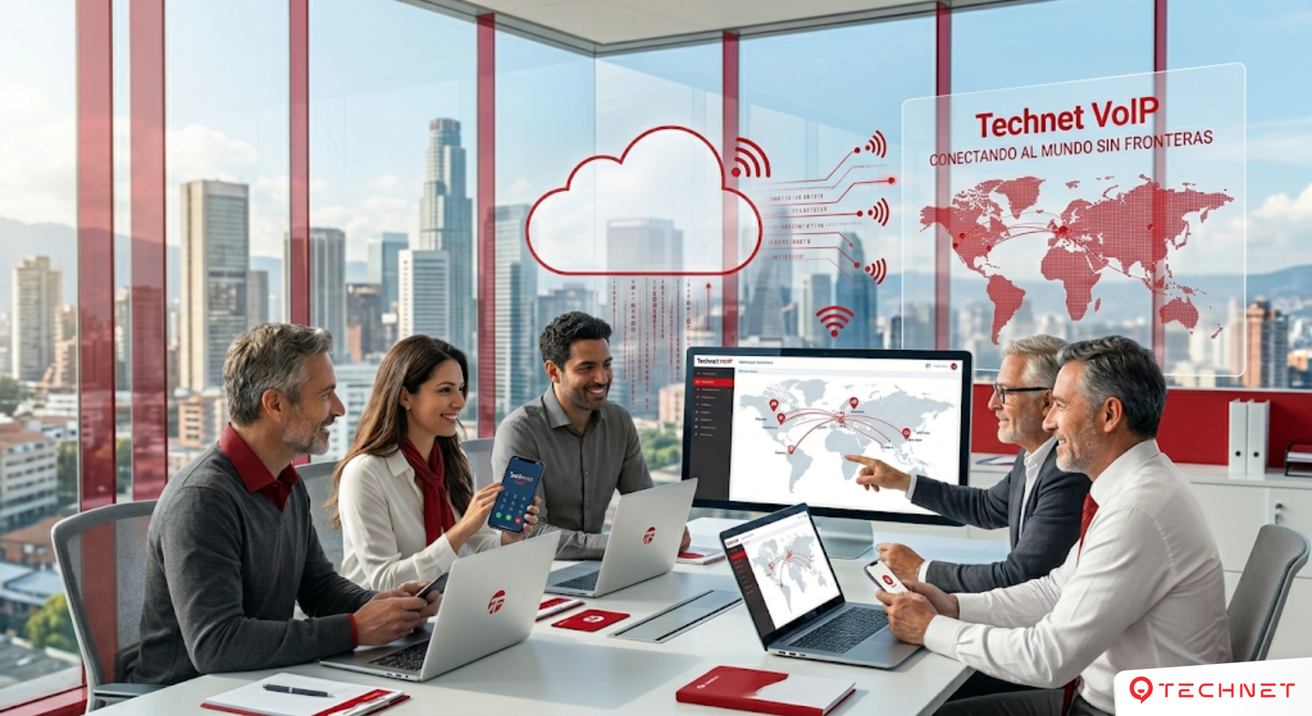 Technet VoIP: Conecta tu empresa al mundo sin fronteras.