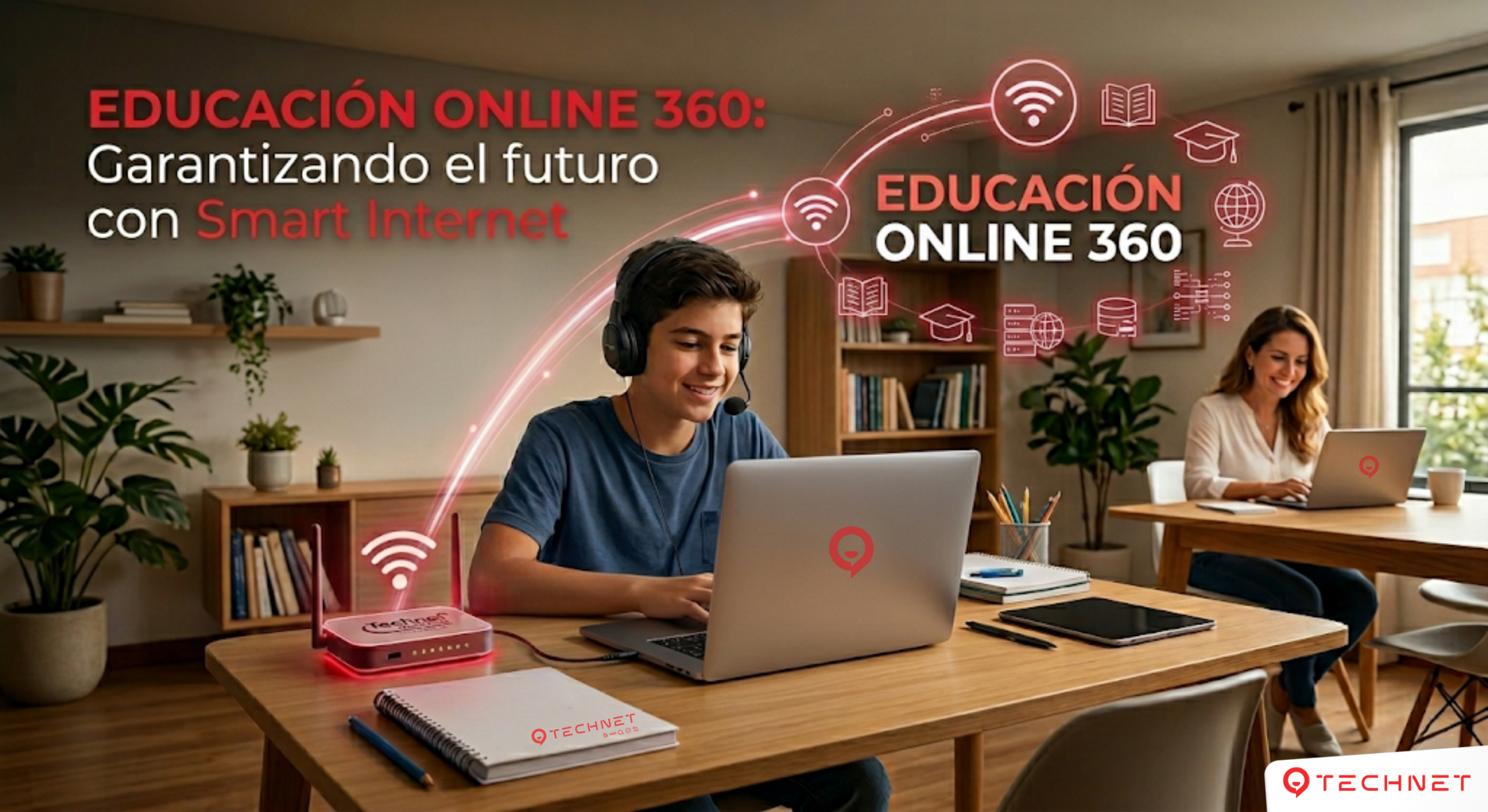 El desafío de la Educación Online 360 en el hogar actual