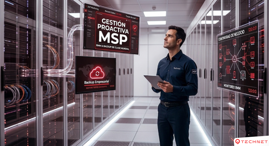 Gestión Proactiva MSP y Backup Empresarial | Technet