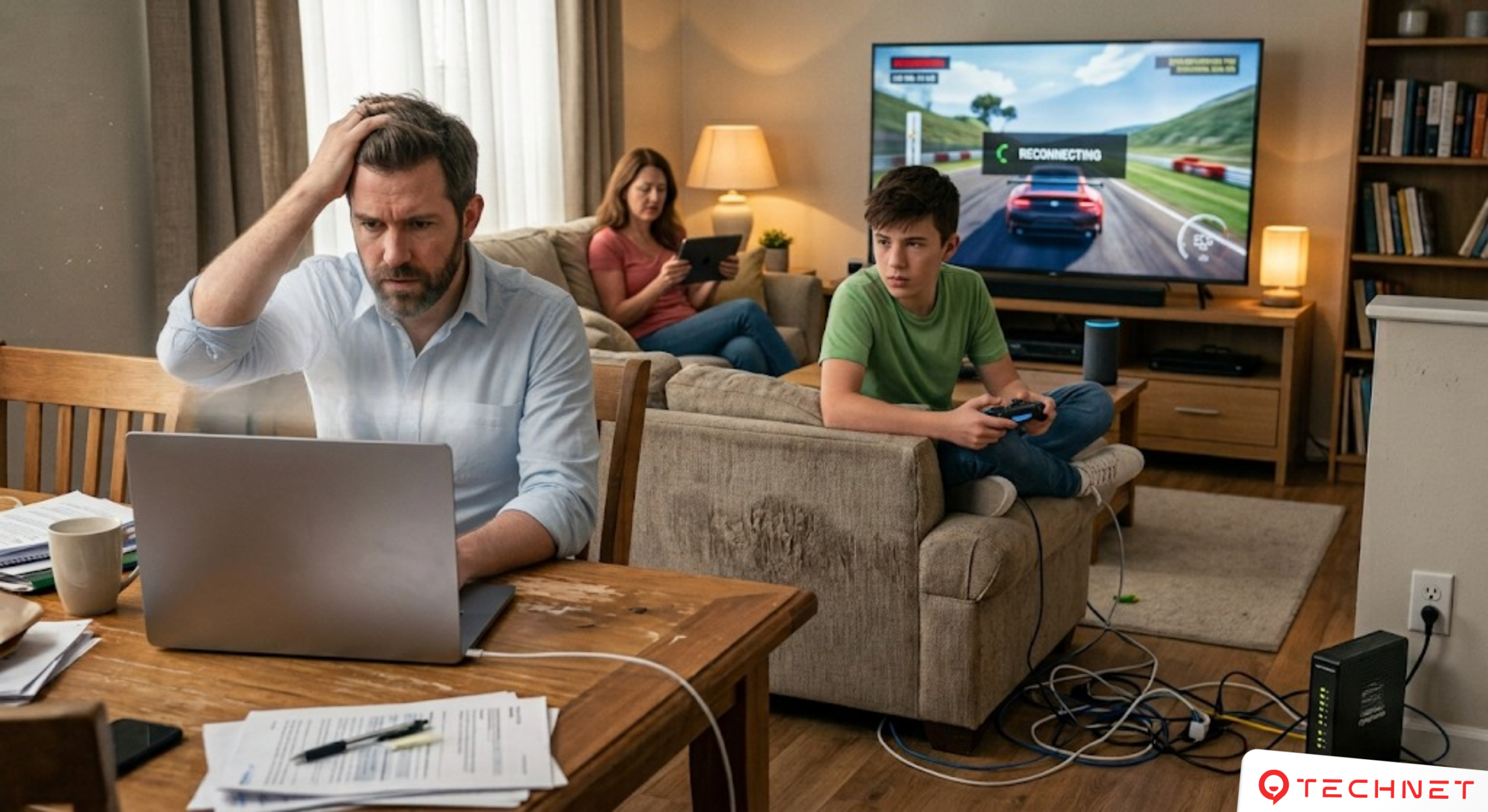 Internet estable para teletrabajo: Cómo vencer al enemigo invisible del ancho de banda en tu hogar con Technet